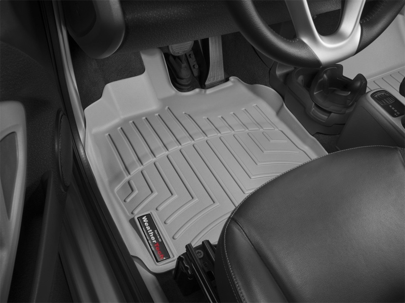 Smart ForTwo FloorLiner - Front - WeatherTech - DigitalFit - Grey - `08-`13