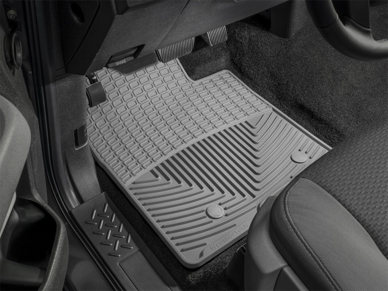 Smart ForTwo Rubber Floor Mats - Front - WeatherTech - All-Weather - Grey - `08-`13