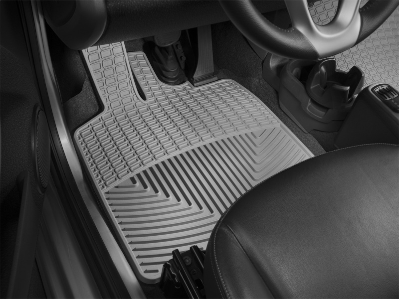 Smart ForTwo Rubber Floor Mats - Front - WeatherTech - All-Weather - Grey - `08-`13