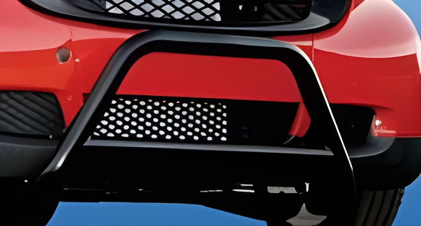 smart fortwo Front Bumper Bar - 451 model - Sport Bar - Chrome