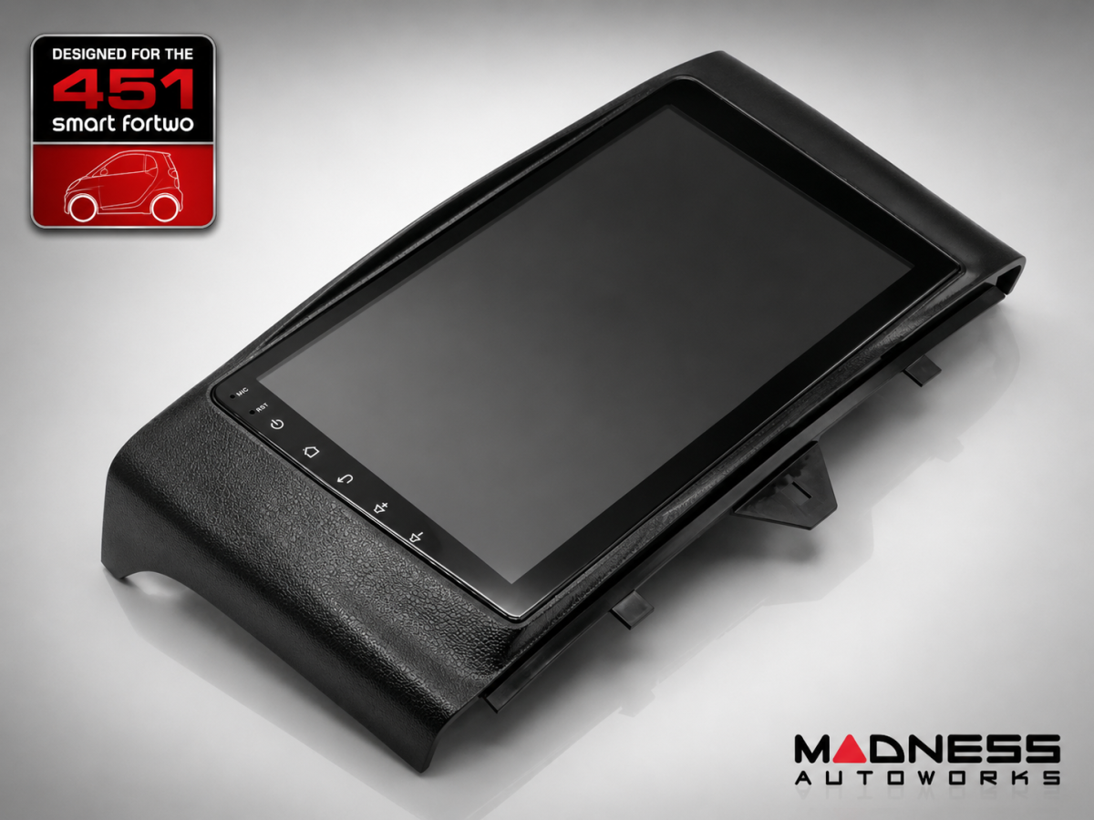 smart 451 Radio Head Unit Upgrade System w/ install Kit- '2011-on T4