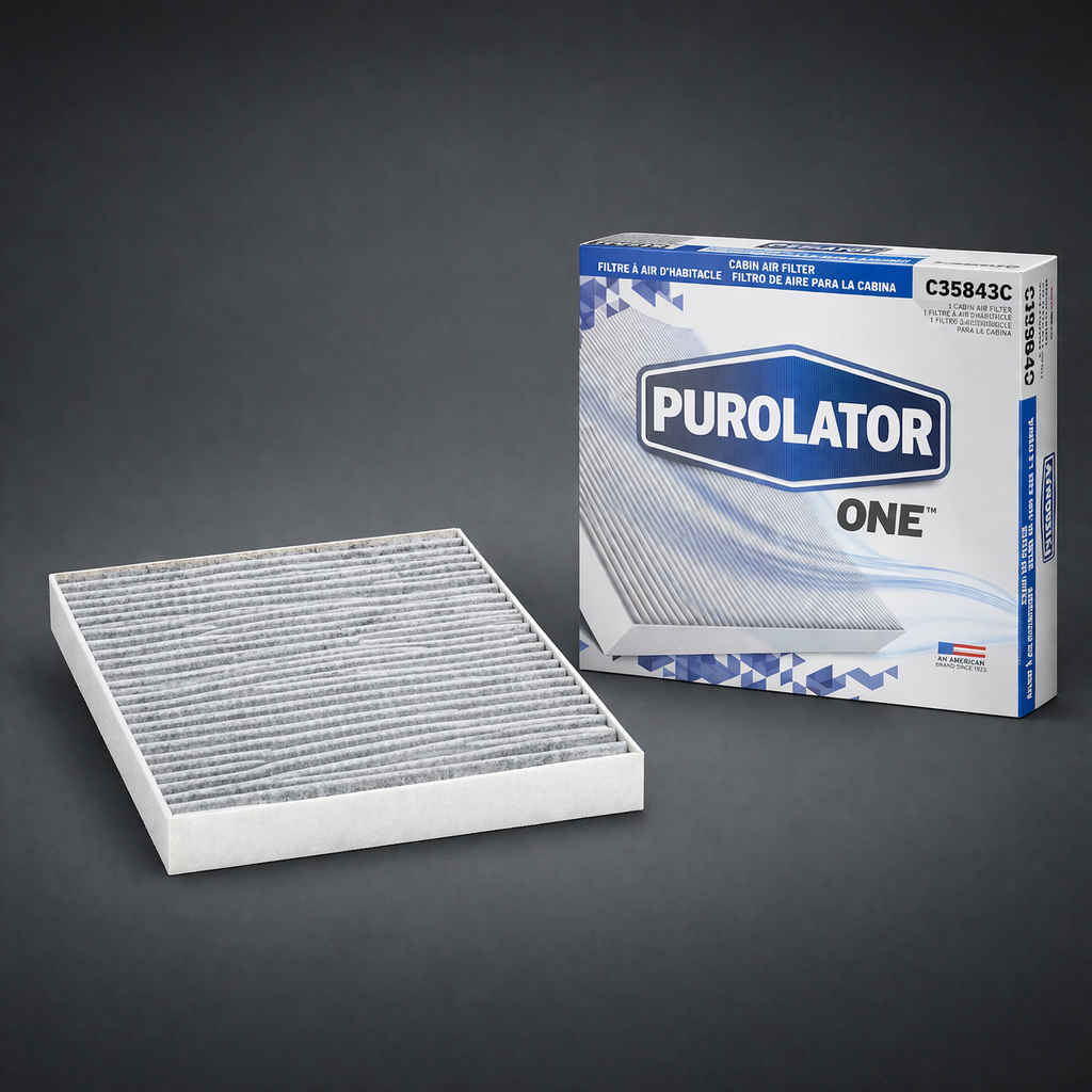 smart fortwo Cabin Filter - 451 - Activated Carbon Filter - Purolator