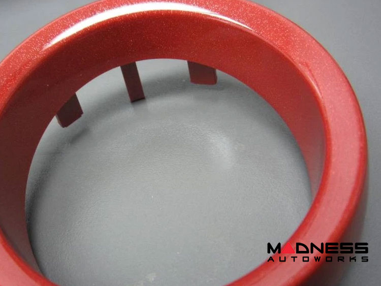 smart fortwo Pod Rings (set of 2) - 451 model - Semi-Metallic Red