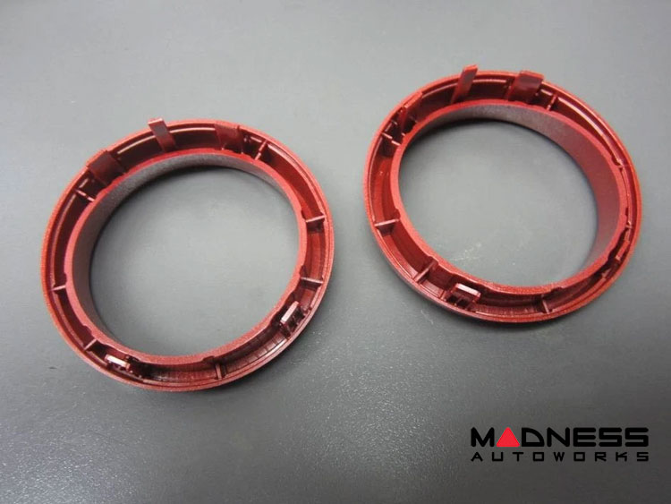 smart fortwo Pod Rings (set of 2) - 451 model - Semi-Metallic Red