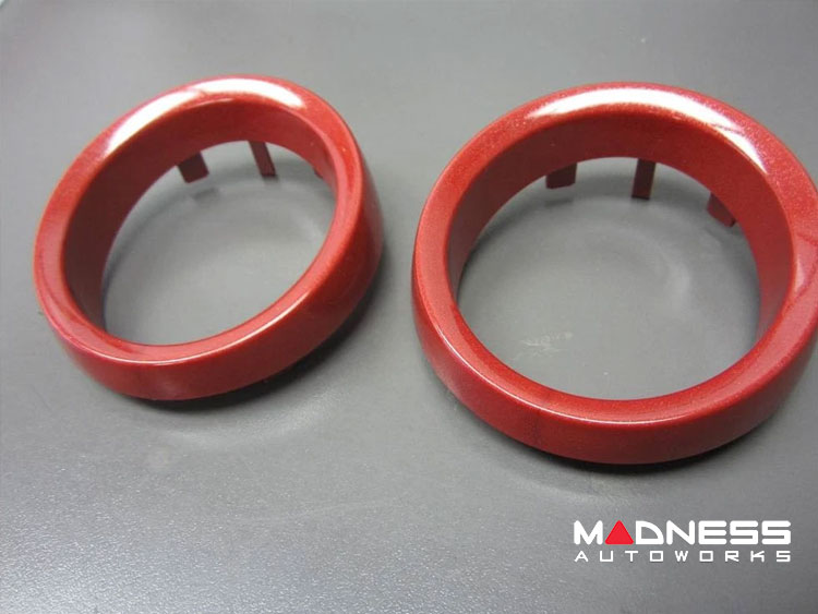 smart fortwo Pod Rings (set of 2) - 451 model - Semi-Metallic Red