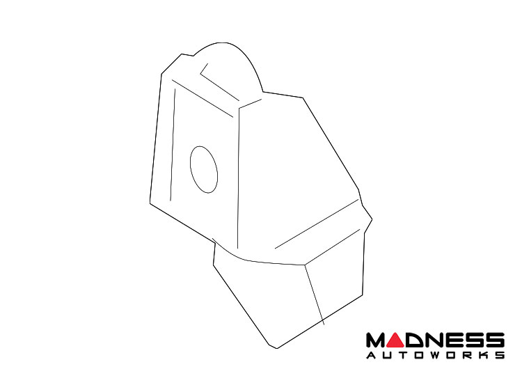 smart fortwo Wiper Motor & Linkage Bracket - 451 model