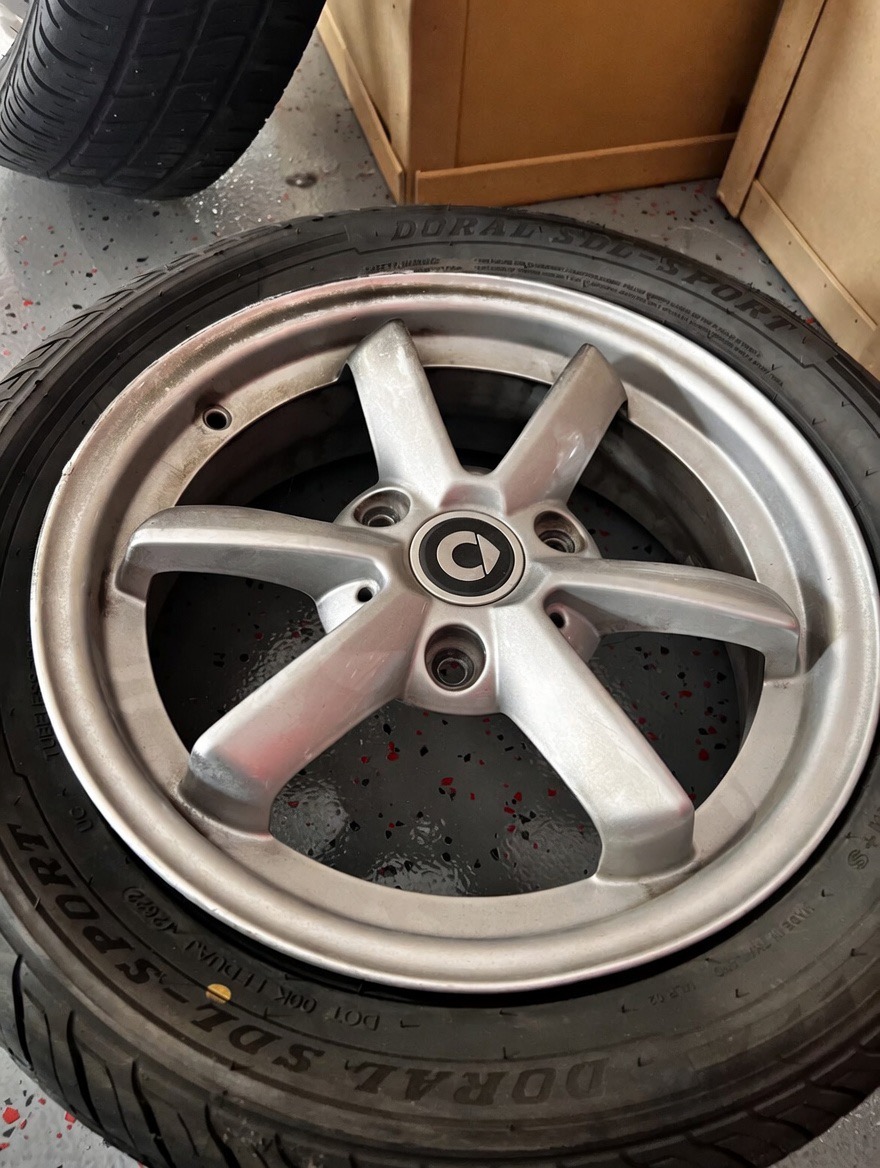 smart fortwo OEM Wheels - 451 model - set of 4 - Take Offs