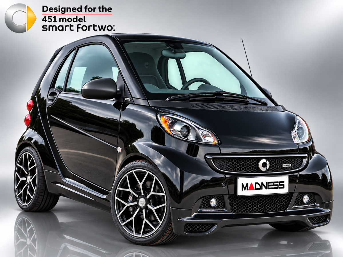 smart fortwo Custom Wheels - 451 Model - KUHLFX - Estremo BiColor - Single Wheel - 17"