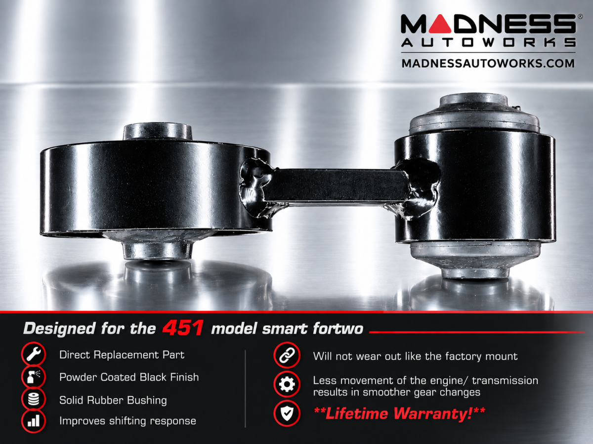 smart fortwo Performance Engine Mount - 451 Model 