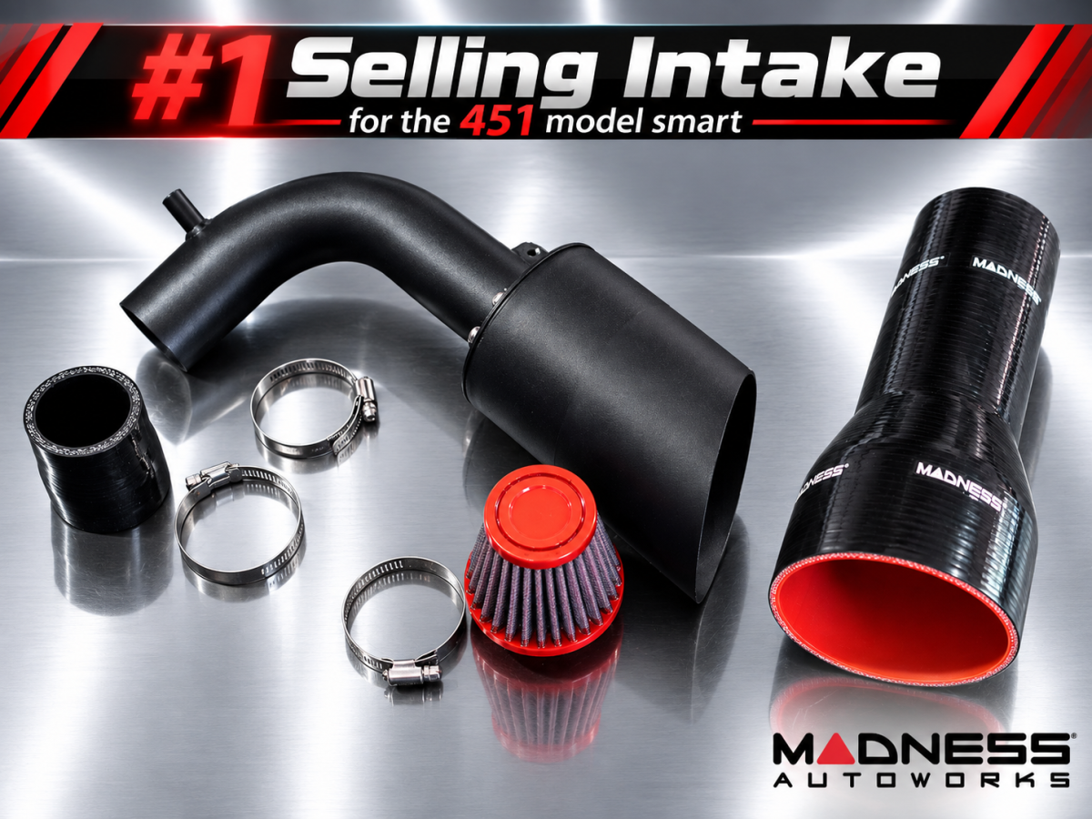 smart fortwo Cold Air Intake + Induction Tube Set - 451 model 