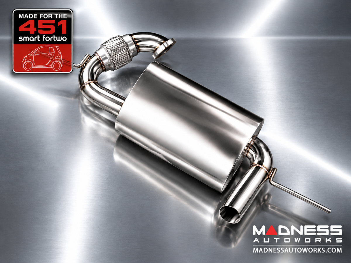 smart fortwo Performance Exhaust - 451 - SILA Concepts - Side Exit