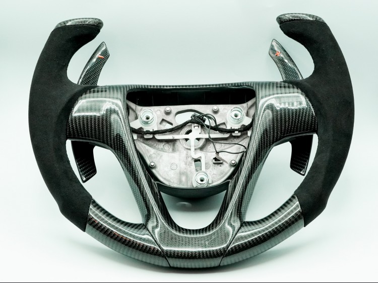 smart 451 Custom Steering Wheel - Carbon Fiber - F1 Style