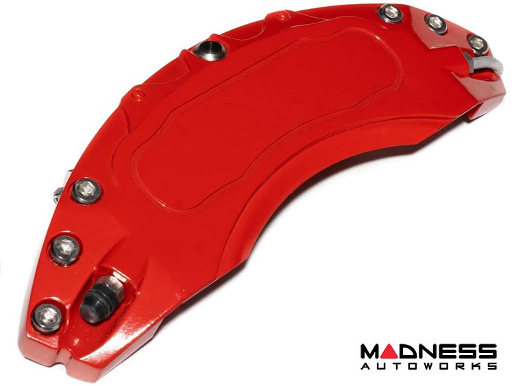 smart fortwo Front Caliper Covers - 451 model - Red