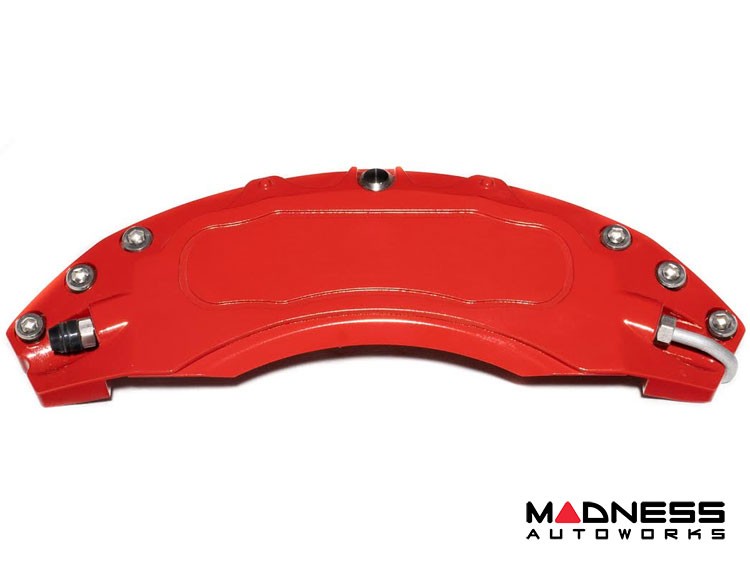 smart fortwo Front Caliper Covers - 451 model - Red