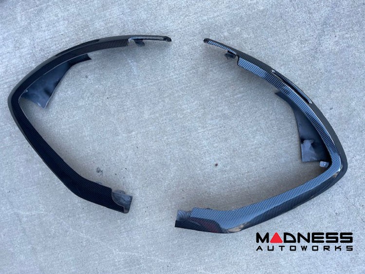 smart fortwo Dash Corner Trim - 451 model - Carbon Fiber Finish