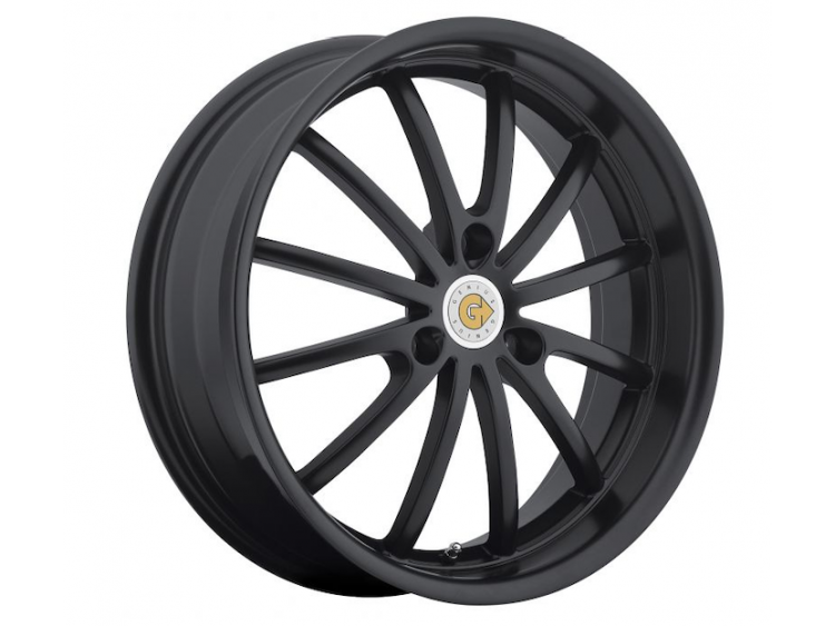 smart fortwo Custom Wheels - 451 Model - TSW - Darwin - Black - 15x6.5