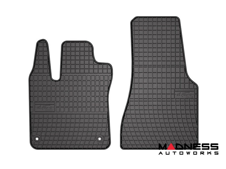 smart fortwo Floor Liners - 453 Model - All Weather - El Toro - Black