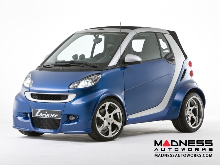 smart fortwo Complete Interior/ Exterior Package w/ Wheels - 451 model - Lorinser - Brilliant Silver