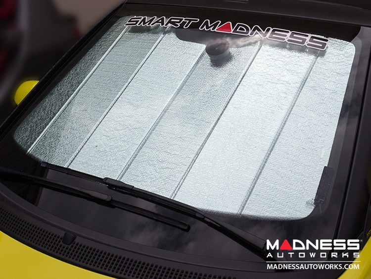 smart fortwo Windshield Sun Shade - 450 model - Ultimate Reflector - Cabrio