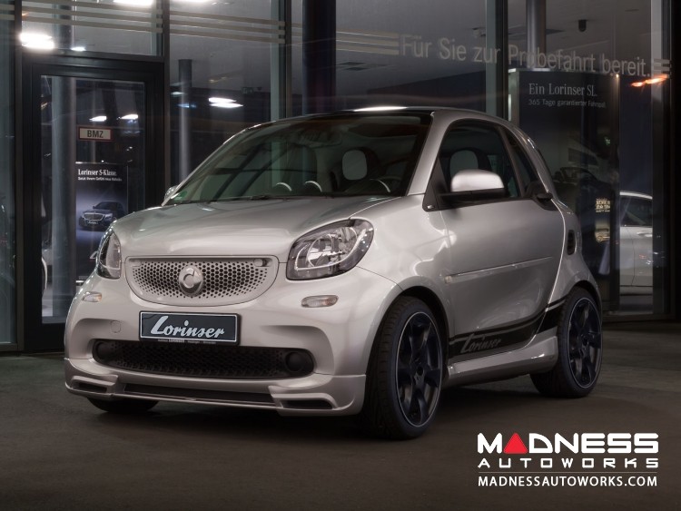 Vollgarage Smart ForTwo 453 silber