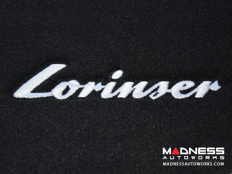 smart fortwo Floor Mats - 453 model -  Carpet w/ Lorinser Logo