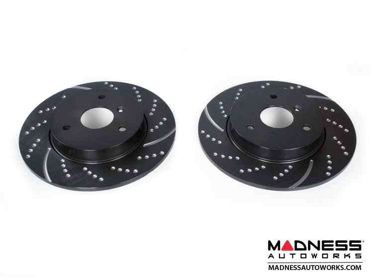 Complete Brake Kit For 2005-2015 Smart Fortwo – Front & Rear Rotors, Drums, Pads, Shoes