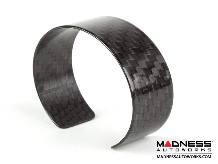 Carbon Fiber Bracelet - Wide Design