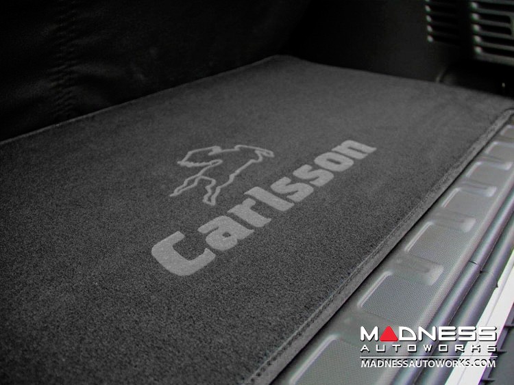 smart fortwo Cargo Area Mat - 453 model - Carpet w/ Carlsson Logo