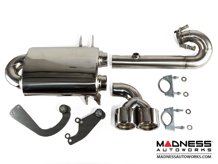 smart fortwo Performance Exhaust - 450 - T1 600 & 700 cc Engines - w/o Catalytic Converter