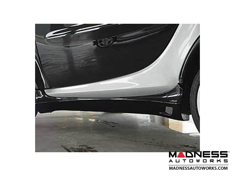 smart fortwo Side Skirts by SMann (Matte Black) 450 Model SMART