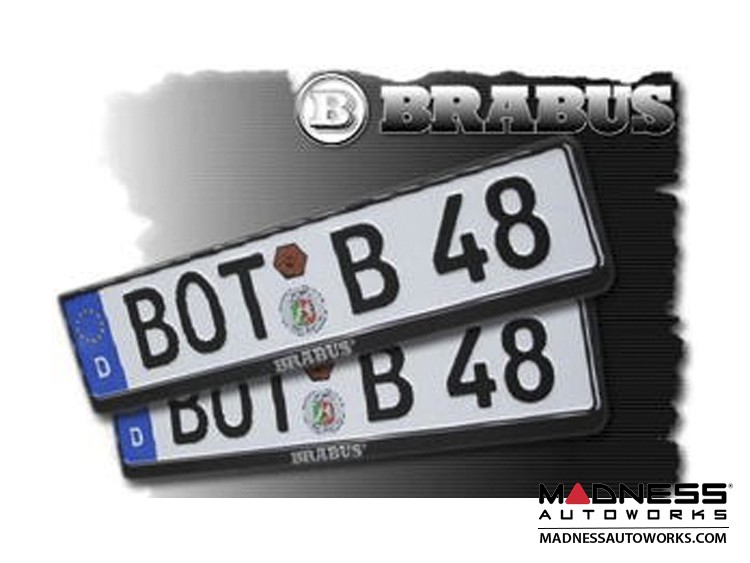 License Plate Frame - European - BRABUS