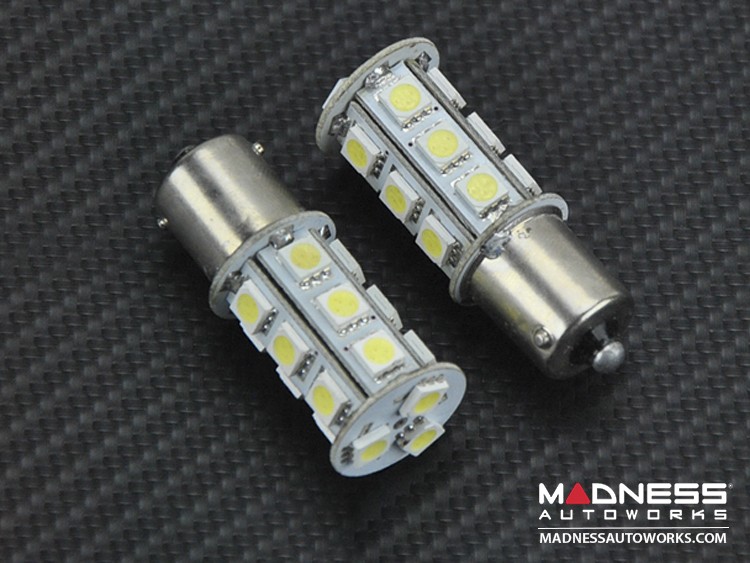 smart fortwo Rear Brake Lights - 451 model - 18 SMD Replacement Bulbs (set of 2) - White