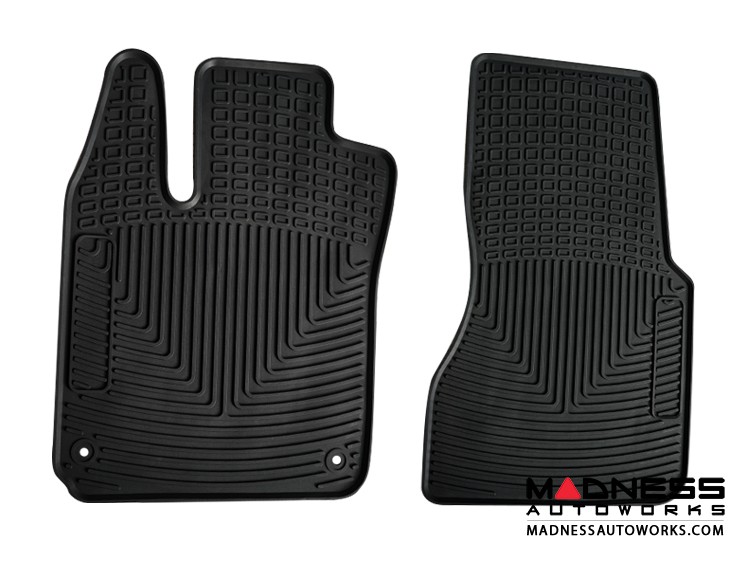 smart fortwo Floor Mats - All Weather Rubber - 453 model - Deluxe Version