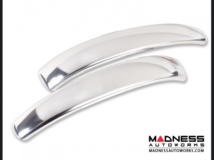 smart fortwo Door Handle Trim Kit - 450 Model - Polished Stainless Steel 