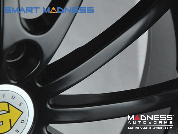 Smart Fortwo Custom Wheels 451 Model Genius 15 Darwin Matte