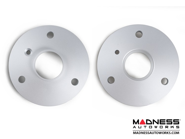 Wheel Spacers 07-14 On Original Wheels Mk2 & Bolts 20mm for Smart Fortwo 2 