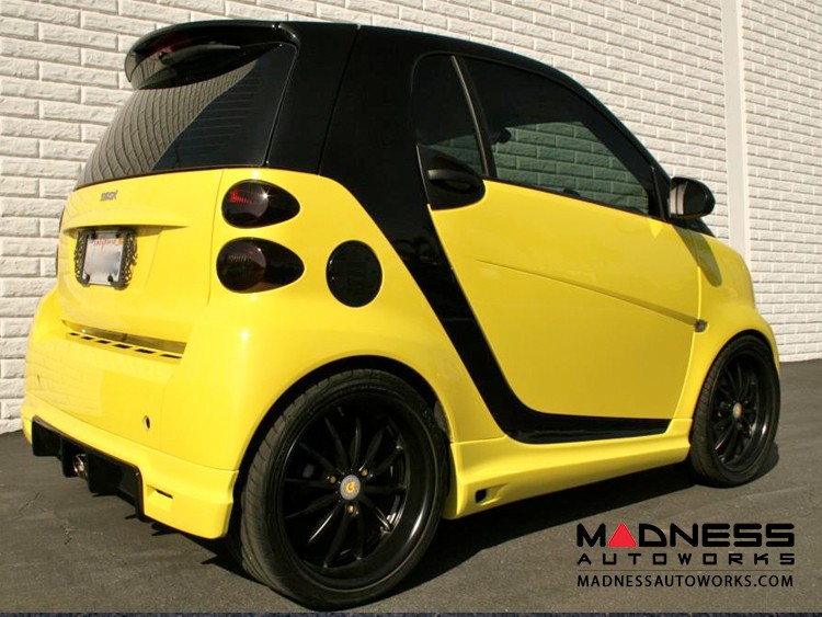 smart fortwo Body Kit - 451 Cabrio Model - S-Mann - Complete Kit - Silver  Finish