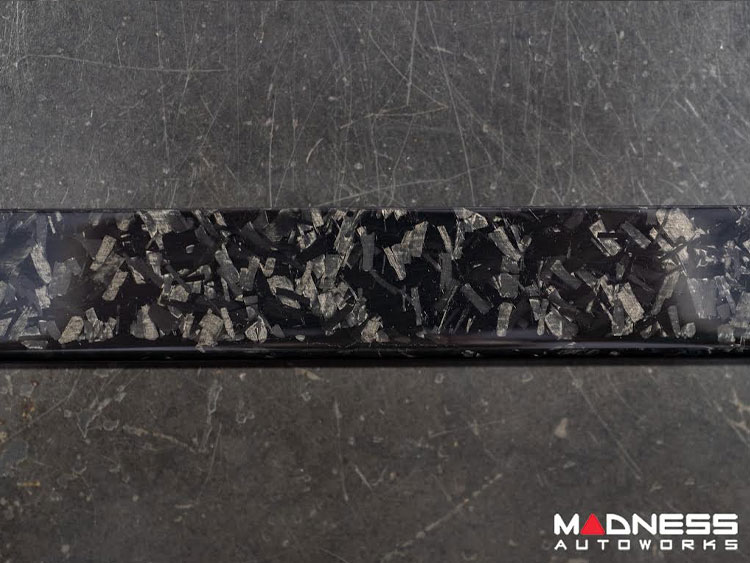 BLVD Matte Black 100% Carbon Fiber License Plate Frame For Cars