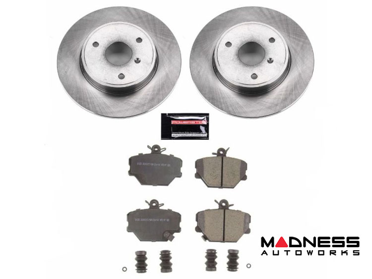 smart fortwo Brake Kit - 451 - Front - Power Stop - Z17 Evolution - Autospecialty 