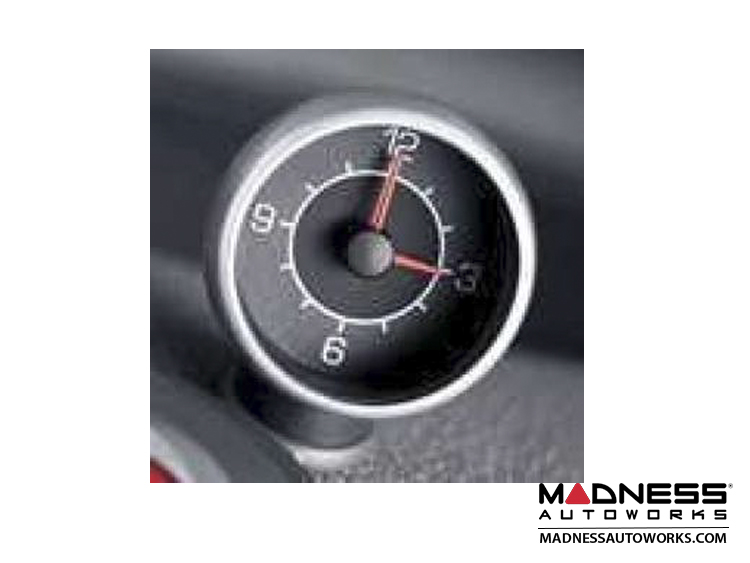 racket Inaccurate Commander smart fortwo Instrument Pods - 450 model - Clock - Black Face (no trim  rings)