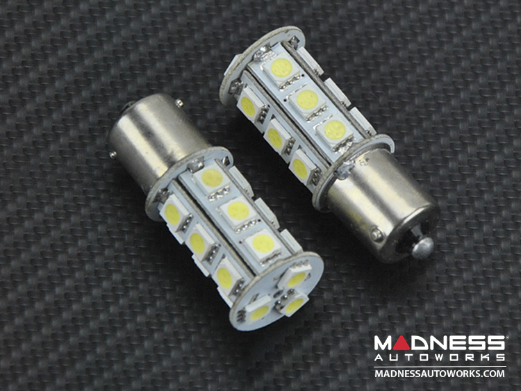 smart fortwo Front Turn Signal Light SMD Replacement Bulbs (set of 2) - 451 model - 18SMD - White